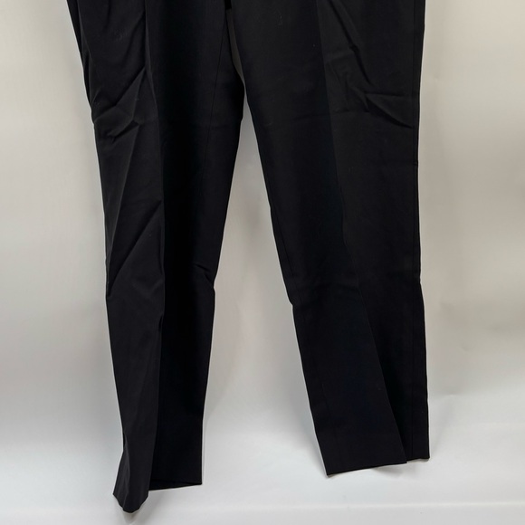 Theory Women's‎ 6 Wool Black Straight Leg Dress Pants - Picture 5 of 5